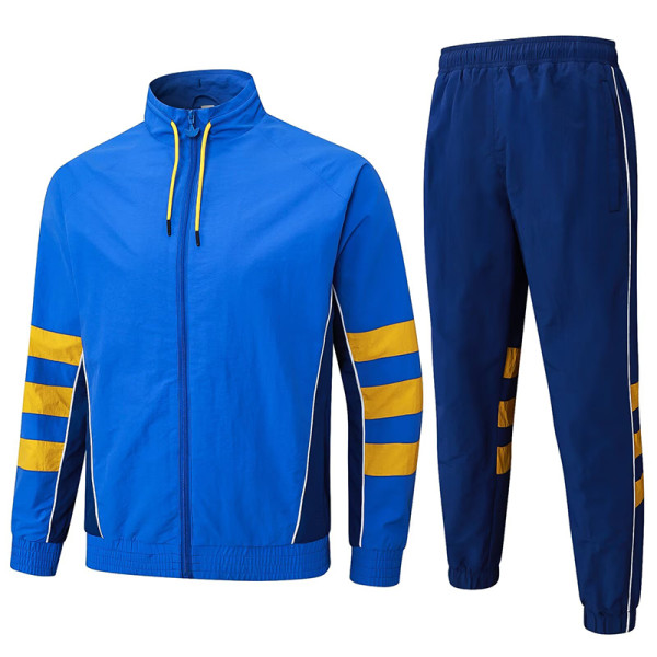 25/26 Blue Lasuo Weaving  Jacket Tracksuit