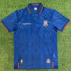 25/26 Ecuador Home 100th Anniversary Edition Fans Soccer Jersey