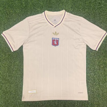 25/26 Lyon Anniversary Edition White  Fans Soccer Jersey