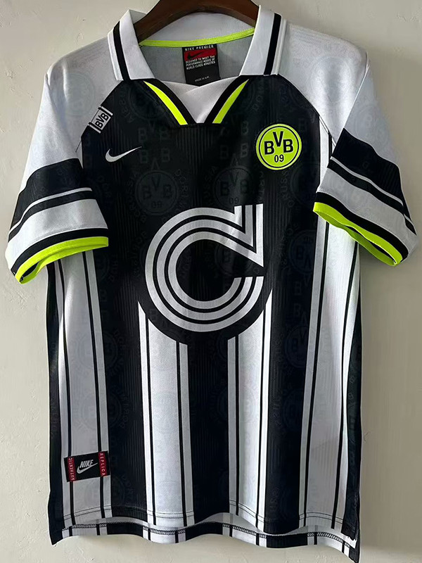 1995 Dortmund Away Retro Soccer Jersey