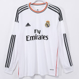 2013/2014 RMA Home Long Sleeve Retro Soccer Jersey (长袖)