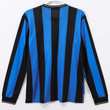 2009/2010 INT Home Long Sleeve Retro Soccer Jersey (长袖)(欧冠决赛字)