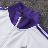 25/26 RMA White  Retro Edition  Kids Jacket Tracksuit#E997