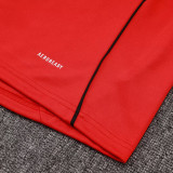 25/26  ARS Red  Kids Half Pull Tracksuit #E2524 (半拉链)