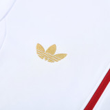 25/26 Bayern 125th Anniversary Edition White Kids Jacket Tracksuit#E2525