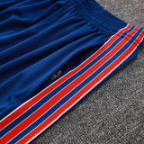25/26  ARS Royal Blue Kids  Retro Edition Half Pull Tracksuit #E2512 (半拉链)