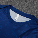 25/26 PSG Royal Blue Team Logo Training vest  Suit #D1037