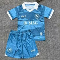 24/25  Napoli Fourth Kids  Soccer Jersey