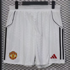 25/26  Man Utd Home  Player Version Shorts Pants