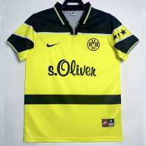 1997 /1998 Dortmund  Home Retro Soccer Jersey