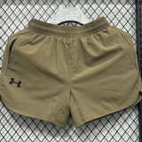 2025 D2501  Khaki Casual Double layer shorts#双层
