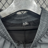 2025 D2501  Dark  Grey Casual Double layer shorts#双层