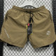 2025 A247 Khaki Casual Double layer shorts# 双层