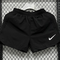 2025 D1103 Black Casual Double layer shorts#NK 双层黑色