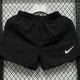 2025 D1103 Black Casual Double layer shorts#NK 双层黑色
