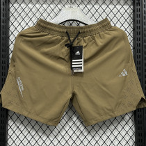 2025  A248  Khaki Casual Double layer shorts#AD 双层卡其