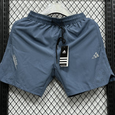 2025  A248  Light Blue Casual Double layer shorts#AD 双层