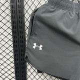 2025 D2501  Dark  Grey Casual Double layer shorts#双层