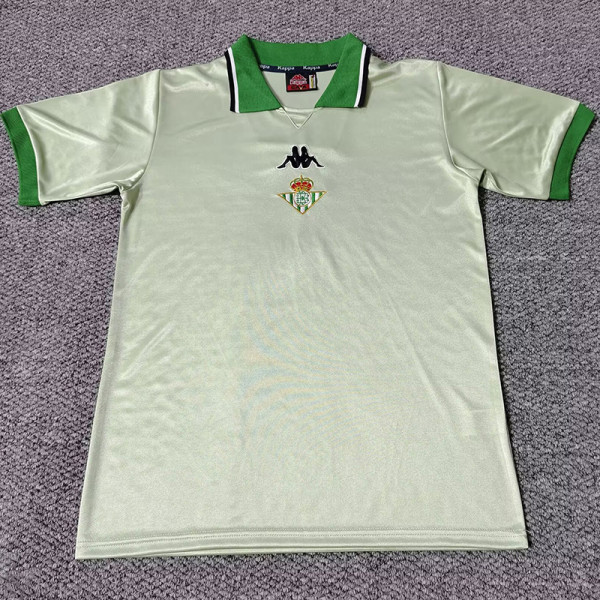 1999/2000 Real Betis Away  Retro Soccer Jersey
