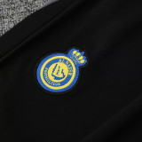 25/26 Al-Nassr  White Polo Collar Pants Set