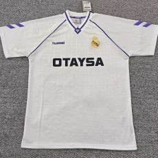1990/1991  RMA  Home Retro Soccer Jersey