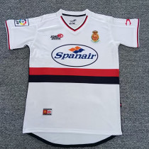2001/2002  Mallorca White Retro Soccer Jersey(带西甲章)