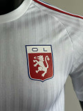 25/26 Lyon 75th Anniversary Edition White   Player Version  T-shirt