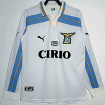 1999/2000 Lazio Third  Long Sleeve Retro Soccer Jersey