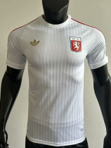 25/26 Lyon 75th Anniversary Edition White   Player Version  T-shirt