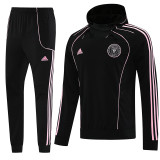 25/26 Inter Miami Black  Hooded Tracksuit