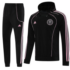25/26 Inter Miami Black  Hooded Tracksuit