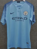 2019  Man City Home  Retro Soccer Jersey