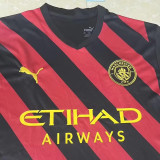 22/23 Man City Away Fans Soccer Jersey