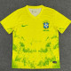 25/26  Brazil  Grass Special Edition Yellow Fans Soccer Jersey