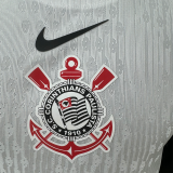 25/26 Corinthians Home  Player Version Soccer Jersey(Print all sponsors、球员全广告）