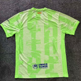 24/25 BAR Third Co branded advertisement  Fans Soccer Jersey(胸前蓝色字）