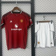 25/26 Man Utd Home Kids Soccer Jersey