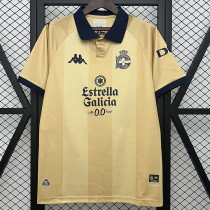 25/26  La Coruna 25th Anniversary Edition Yellow Fans Soccer Jersey