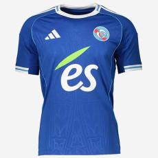 25/26 Strasbourg Home  Fans Soccer Jersey