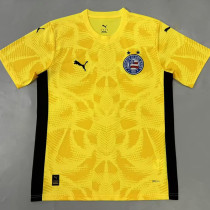 25/26 BaHia Goalkeeper Yellow Fans Soccer Jersey