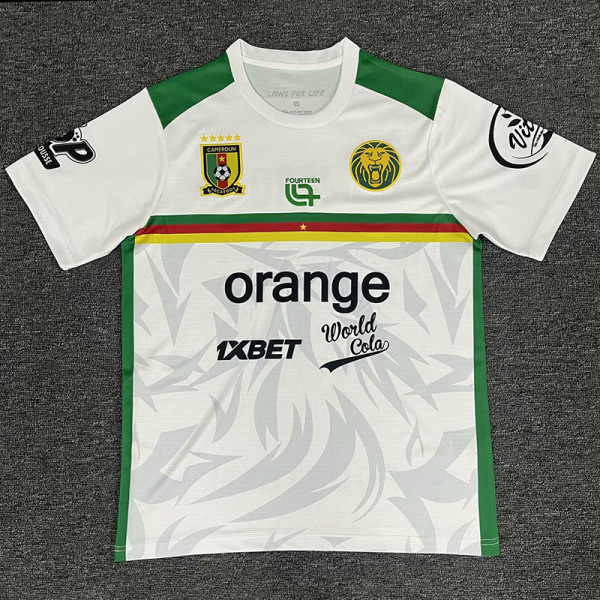 25/26 Cameroon White Training Shirts
