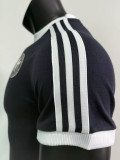 2025 Germany Stone Blue 1:1 Pure Cotton T-shirt(纯棉)