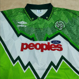 1991/1992 Celtic Home Retro Soccer Jersey