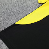 25/26  Dortmund Black Training Short Suit(黄边）