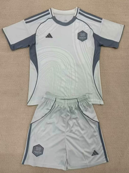 25/26 Houston Dynamo FC  White Kids  Training Shirts
