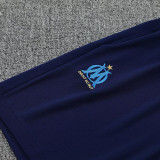 25/26  Marseille White &Blue Training Short Suit(白蓝）