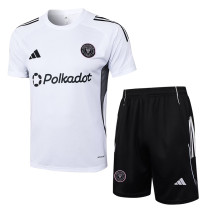 25/26  Inter Miami White Training Short Suit #D2545