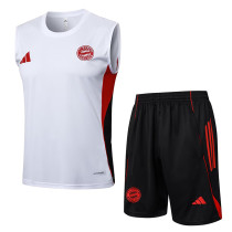 25/26 Bayern  White Training Vest Suit #D2558