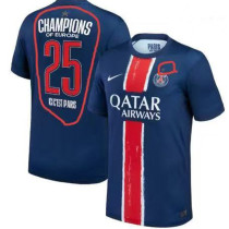 24/25 PSG Home  Fans1:1 Soccer Jersey（球迷）
