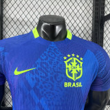 25/26 Brazil Away  Player Version Soccer Jersey（带星）